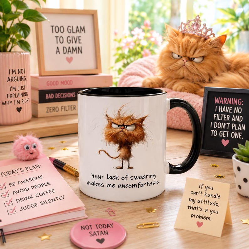 Your Lack of Swearing Mug